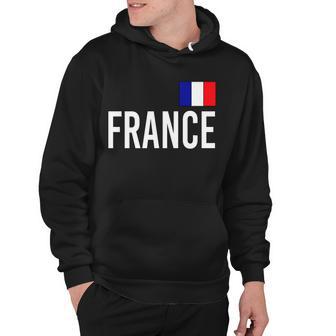 France Team Flag Logo Hoodie - Monsterry