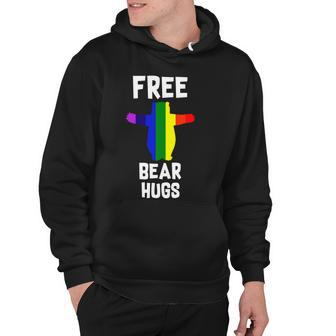 Free Bear Hugs Gay Pride Hoodie - Thegiftio UK