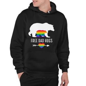 Free Dad Hugs Proud Lgbt Dad Gay Lesbian Dad Proud Lgbt Dad Gift Hoodie - Monsterry CA