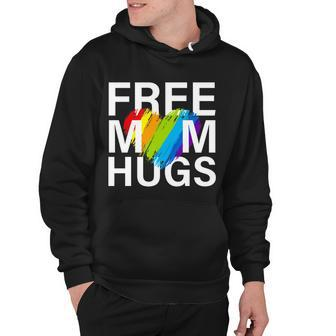 Free Mom Hugs Lgbt Heart Hoodie - Monsterry