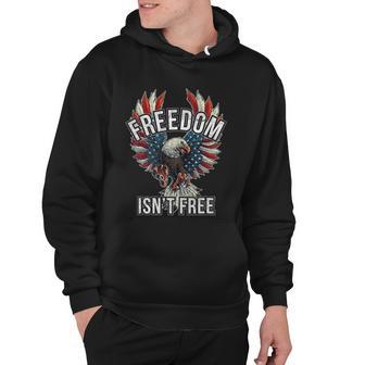 Freedom Isnt Free Shirt Screaming Red White & Blue Eagle Hoodie - Monsterry DE