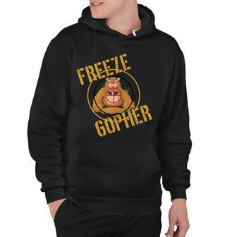 Freeze Gopher Tshirt Hoodie - Monsterry