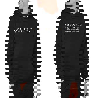 Friendsgiving The One With Your Besties Thanksgiving Hoodie - Monsterry