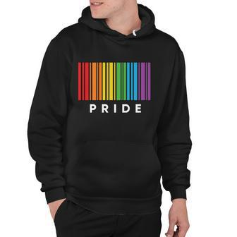 Funny Barcode Gay Pride Lgbt Awareness Pride Month Hoodie - Monsterry AU