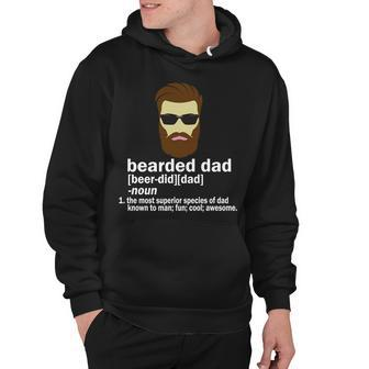 Funny Bearded Dad Definition Tshirt Hoodie - Monsterry