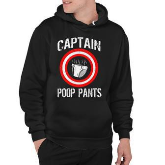Funny Captain Poop Pants Tshirt Hoodie - Monsterry CA