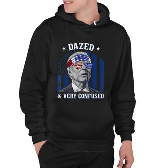 Funny Joe Biden Dazed And Very Confused 4Th Of July 2022 Hoodie - Monsterry DE