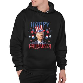 Funny Joe Biden Happy Halloween For Fourth Of July V3 Hoodie - Monsterry DE