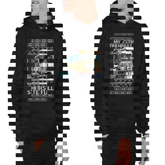 Funny Merry Christmas Shitters Full Ugly Christmas Sweater Hoodie - Monsterry