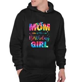 Funny Mom Of The Birthday Girl Mama Tie Dye Hoodie - Monsterry CA