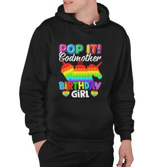 Funny Pop It Godmother Birthday Girl Hoodie - Monsterry
