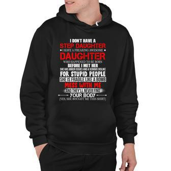 Funny Step Daughter Design For Dads And Moms Tshirt Hoodie - Monsterry AU