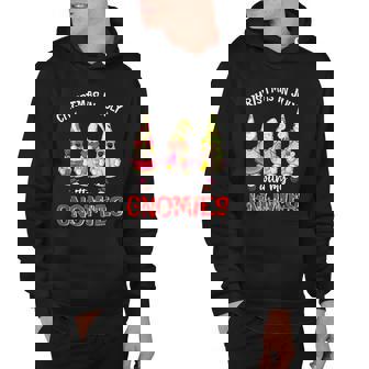 Funny Summer Vacation Gnomies Gnomes For Christmas In July Hoodie - Thegiftio