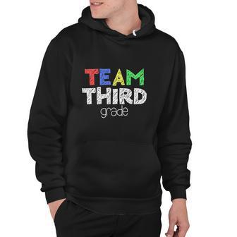 Funny Team Third Grade 3Rd Grade Back To School Hoodie - Monsterry DE