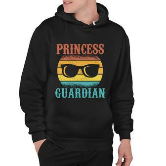 Funny Tee For Fathers Day Princess Guardian Of Daughters Cool Gift Hoodie - Monsterry UK