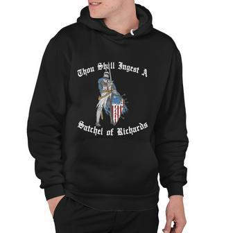 Funny Thou Shall Ingest A Satchel Of Richards Eat A Bag Of Dicks Gift Tshirt Hoodie - Monsterry