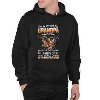 Funny Veteran Gift Grandpa Proud Vet Grandfather Fathers Day Gift Tshirt Hoodie - Monsterry UK