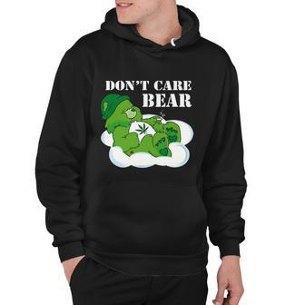 Funny Weed Bear Herb Bear Gift Dont Care Cute Bear Gift Tshirt Hoodie - Monsterry