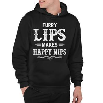 Furry Lips Hoodie - Seseable