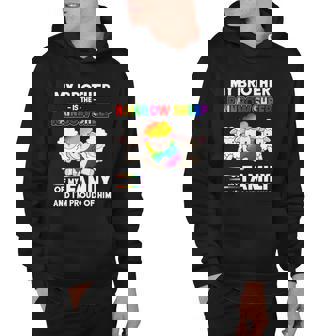 Gay Pride Brother Rainbow Sheep Of Family Proud Coming Out Cool Gift Hoodie - Monsterry
