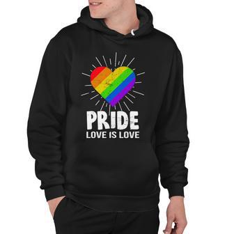 Gay Pride Love Is Love Lgbt Hoodie - Monsterry UK