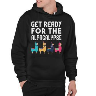 Get Ready For The Alpacalypse Hoodie - Seseable