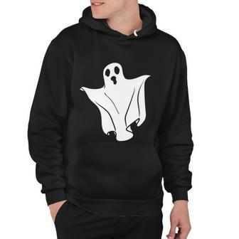 Ghost Boo Funny Halloween Quote V6 Hoodie - Monsterry