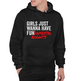 Girls Just Wanna Have Fundamental Rights Vintage Hoodie - Monsterry