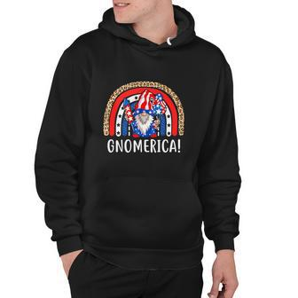 Gnome 4Th Of July Rainbow American Flag V2 Hoodie - Monsterry UK