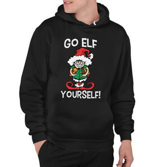 Go Elf Yourself Funny Christmas Tshirt Hoodie - Monsterry UK