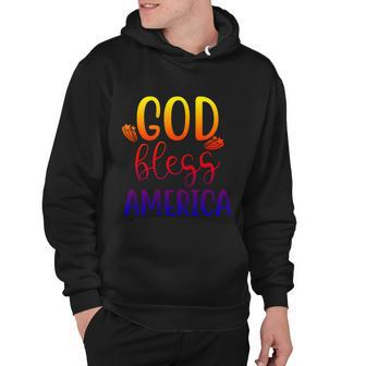 God Bless America 4Th July Patriotic Independence Day Great Gift Hoodie - Monsterry