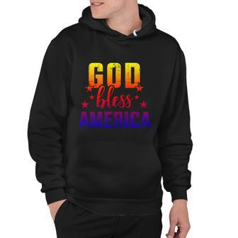 God Bless America For Independence Day On 4Th Of July Pride Cool Gift Hoodie - Monsterry