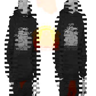 Ground Hog Is My Spirit Animal Silhouette Groundhog Day Tee Men Hoodie - Thegiftio