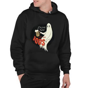 Halloween Drinking Ghost Hoodie - Monsterry