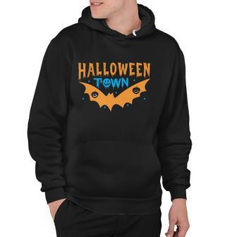 Halloween Town Bat Halloween Quote Hoodie - Monsterry UK