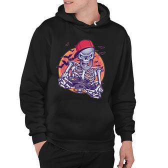 Halloween Video Gamer Skeleton Tshirt Hoodie - Monsterry DE