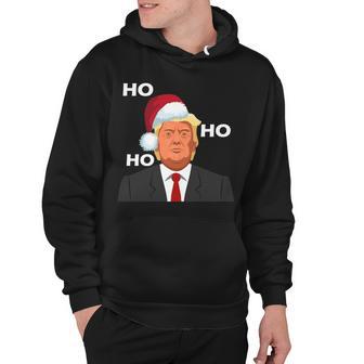 Ho Ho Ho Donald Trump Hoodie - Monsterry