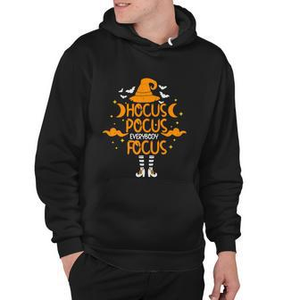 Hocus Pocus Focus Witch Halloween Quote Hoodie - Monsterry DE