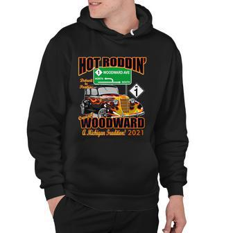 Hot Rod Woodward Ave M1 Cruise 2021 Tshirt Hoodie - Monsterry