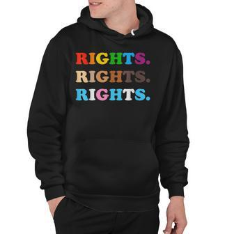 Human Rights Lgbtq Pride Blm Racial Justice Equality Ally Hoodie - Thegiftio UK