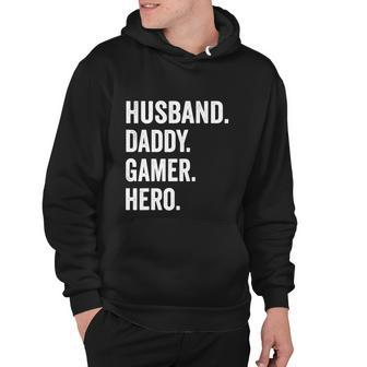 Husband Dad Father Gamer Funny Gaming Hoodie - Monsterry UK