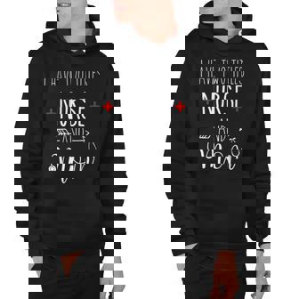 I Have Two Titles Nurse Mom Mom Lover Mothers Day Hoodie - Thegiftio