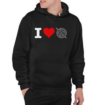 I Heart Love Crochet Funny Crocheting Gift Hoodie - Monsterry AU