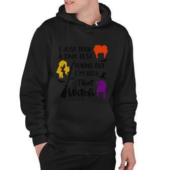 I Just Took A Dna Test Turns Out Im 100 That Witch Halloween Quote Hoodie - Monsterry DE