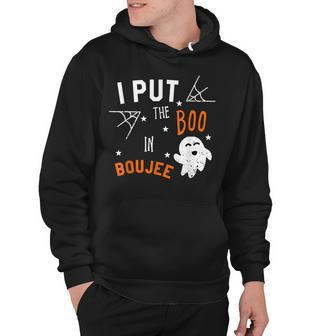 I Put Boo In Boujee Halloween Boo Ghost Hoodie | Seseable UK