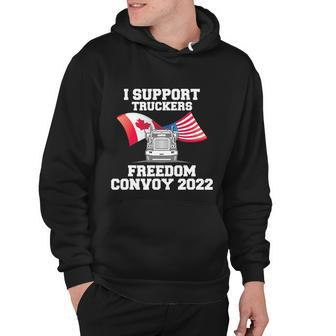 I Support Truckers Freedom Convoy 2022 Trucker Gift Design Tshirt Hoodie - Monsterry