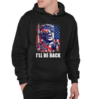 Ill Be Back Trump 2024 Vintage Donald Trump Tshirt Hoodie - Monsterry AU