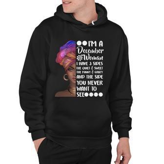 Im A December Woman Cute Birthday Hoodie - Monsterry DE