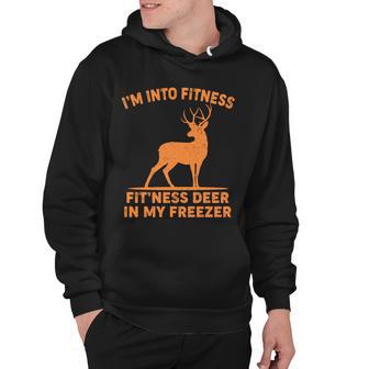 Im Into Fitness Fitness Deer In My Freezer Tshirt Hoodie - Monsterry UK