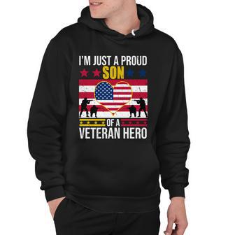 Im Just A Proud Son Of A Veteran Hero Hoodie - Monsterry UK